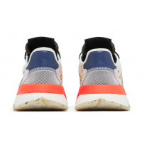Кроссовки Adidas Nite Jogger серые с оранжевым